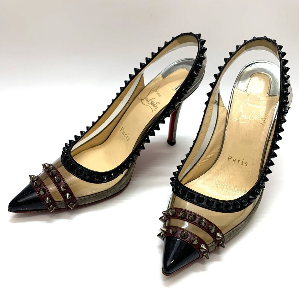 Christian Louboutin Manovra Studded Pumps Heels